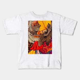 Autumn moose Kids T-Shirt